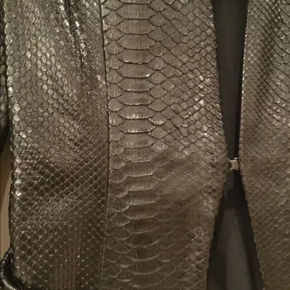 Barbara Bui Black Leather Jacket  Runway  Size 36 - Picture 3 of 8